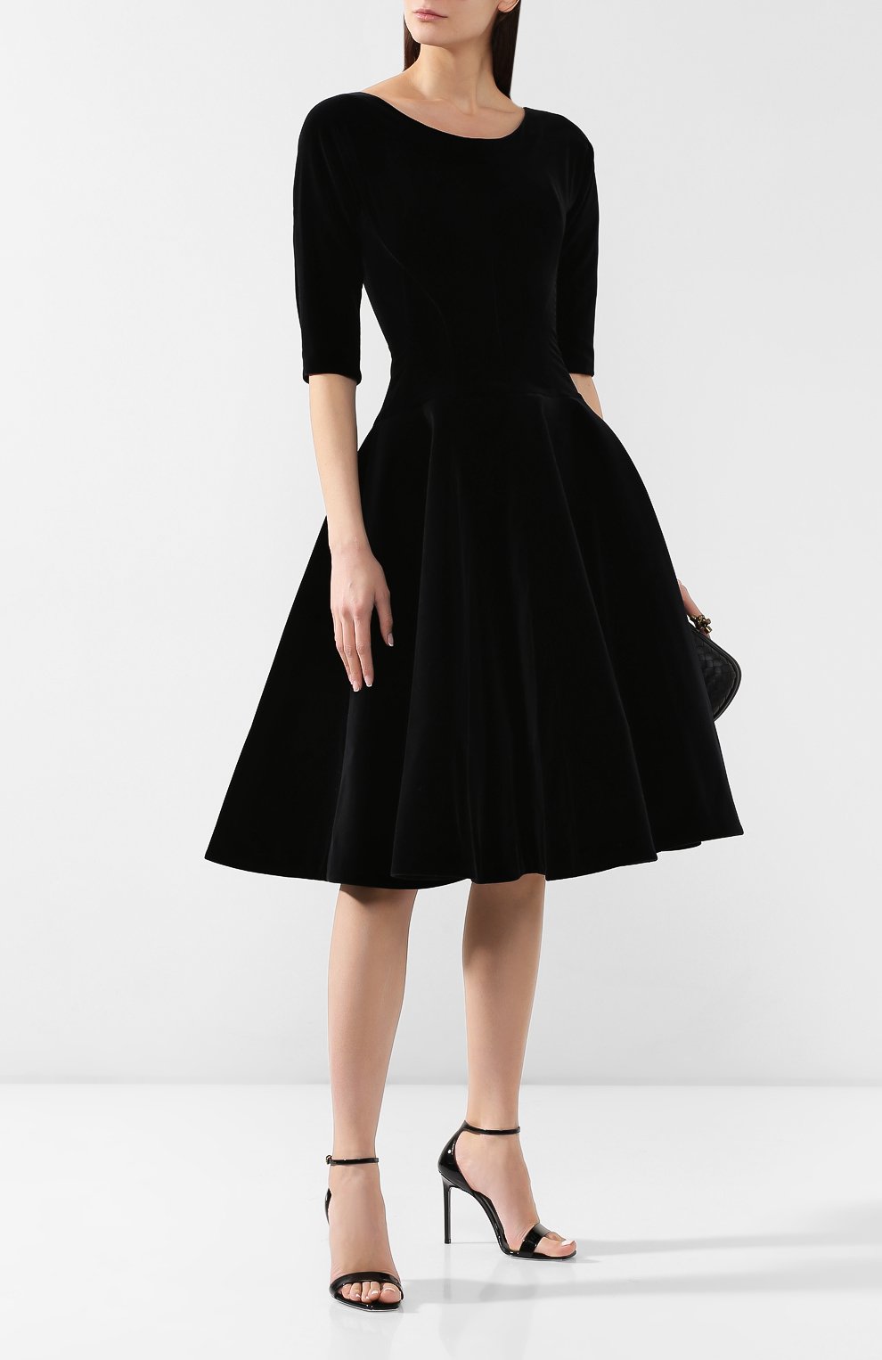 Бархатное платье VIKA GAZINSKAYA, арт. SS19-1359, фото 2