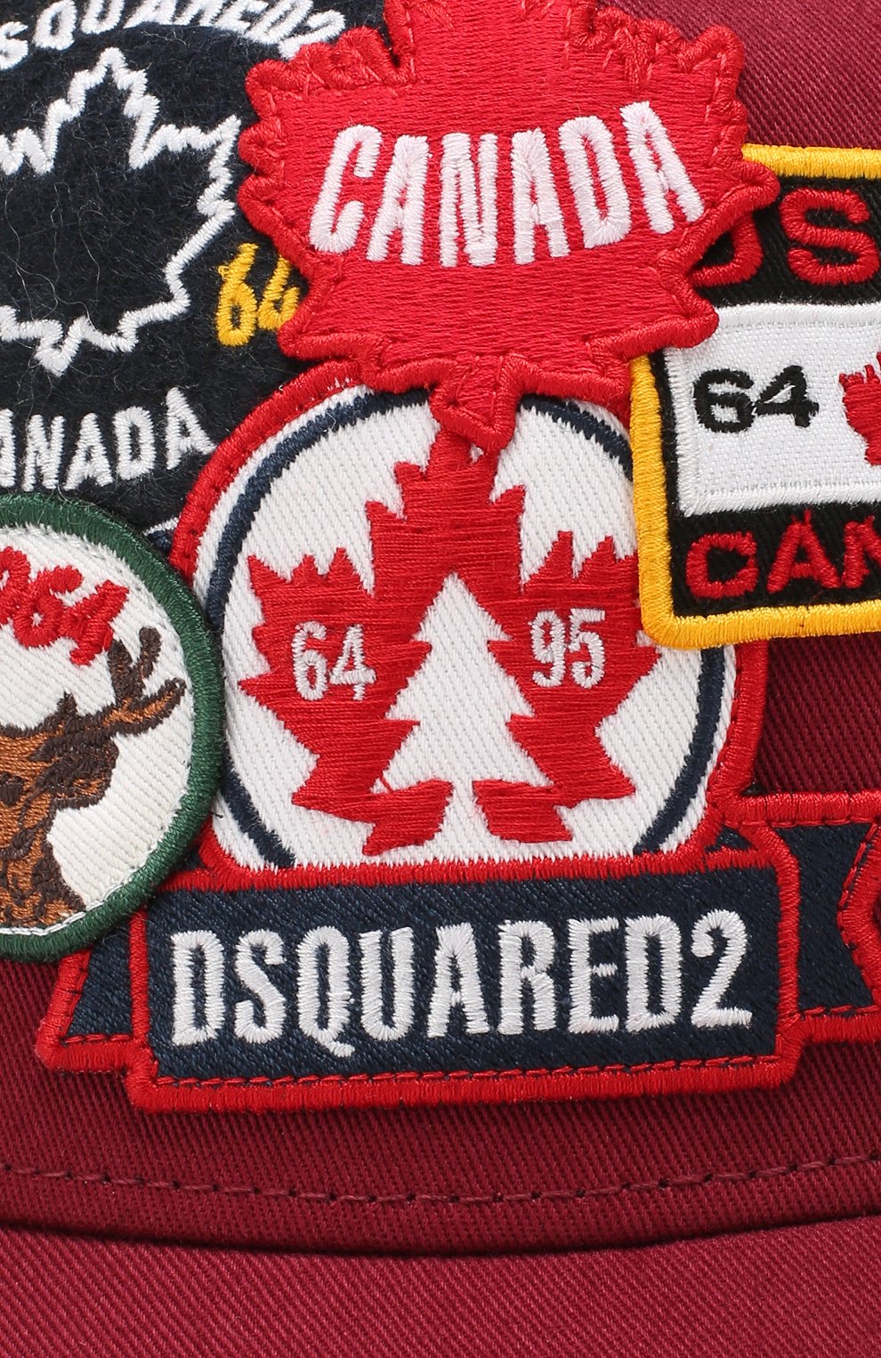 Хлопковая бейсболка DSQUARED2, арт. BCM0242 05C00001, фото 3