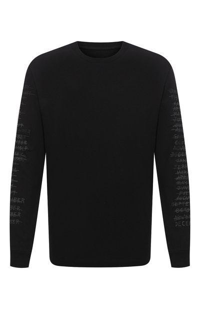 Хлопковый лонгслив RTA, арт. MF094-49BLK2, фото 1