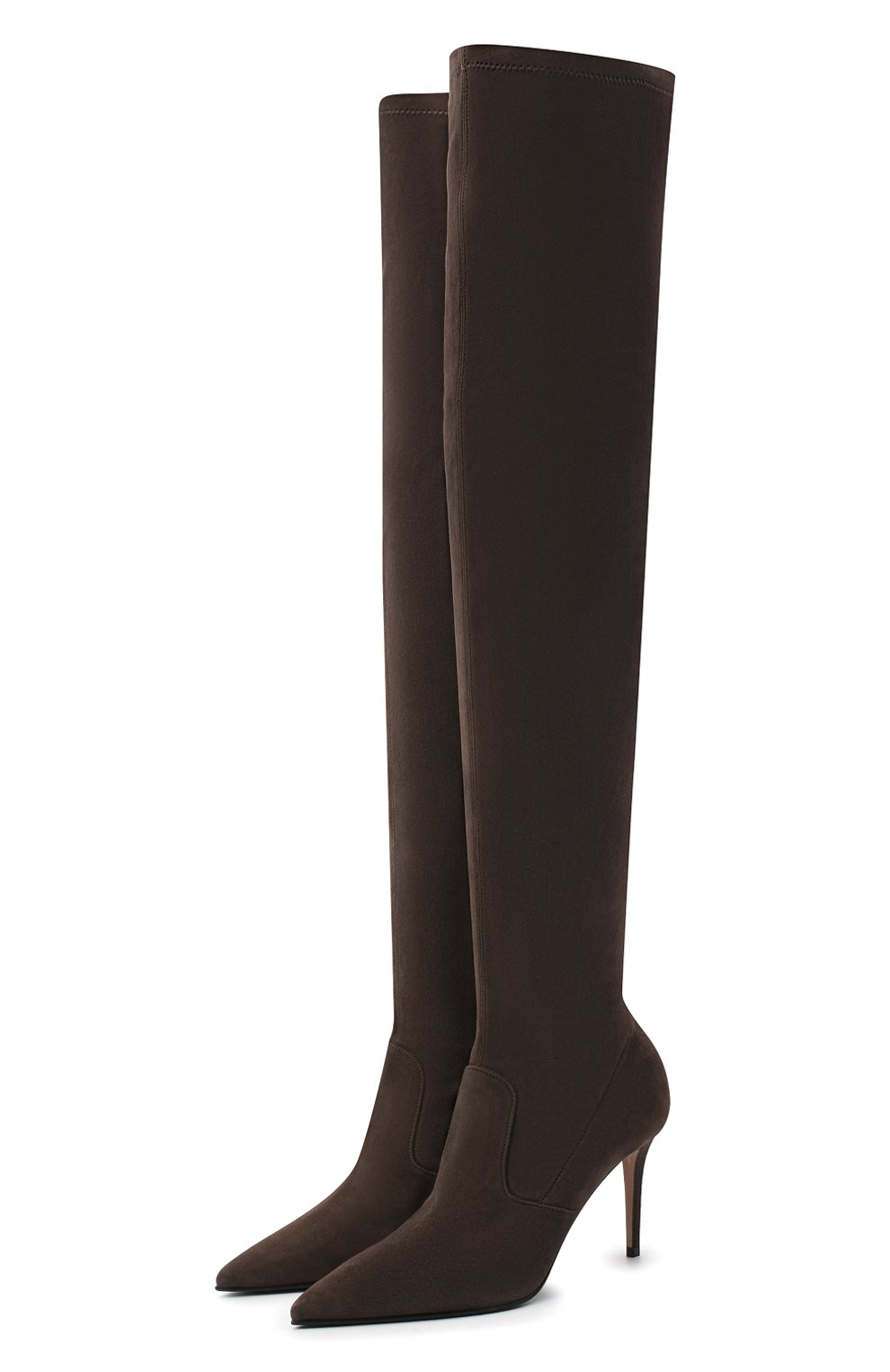 Замшевые ботфорты LE SILLA, арт. 2155M080R1PPVST, фото 1