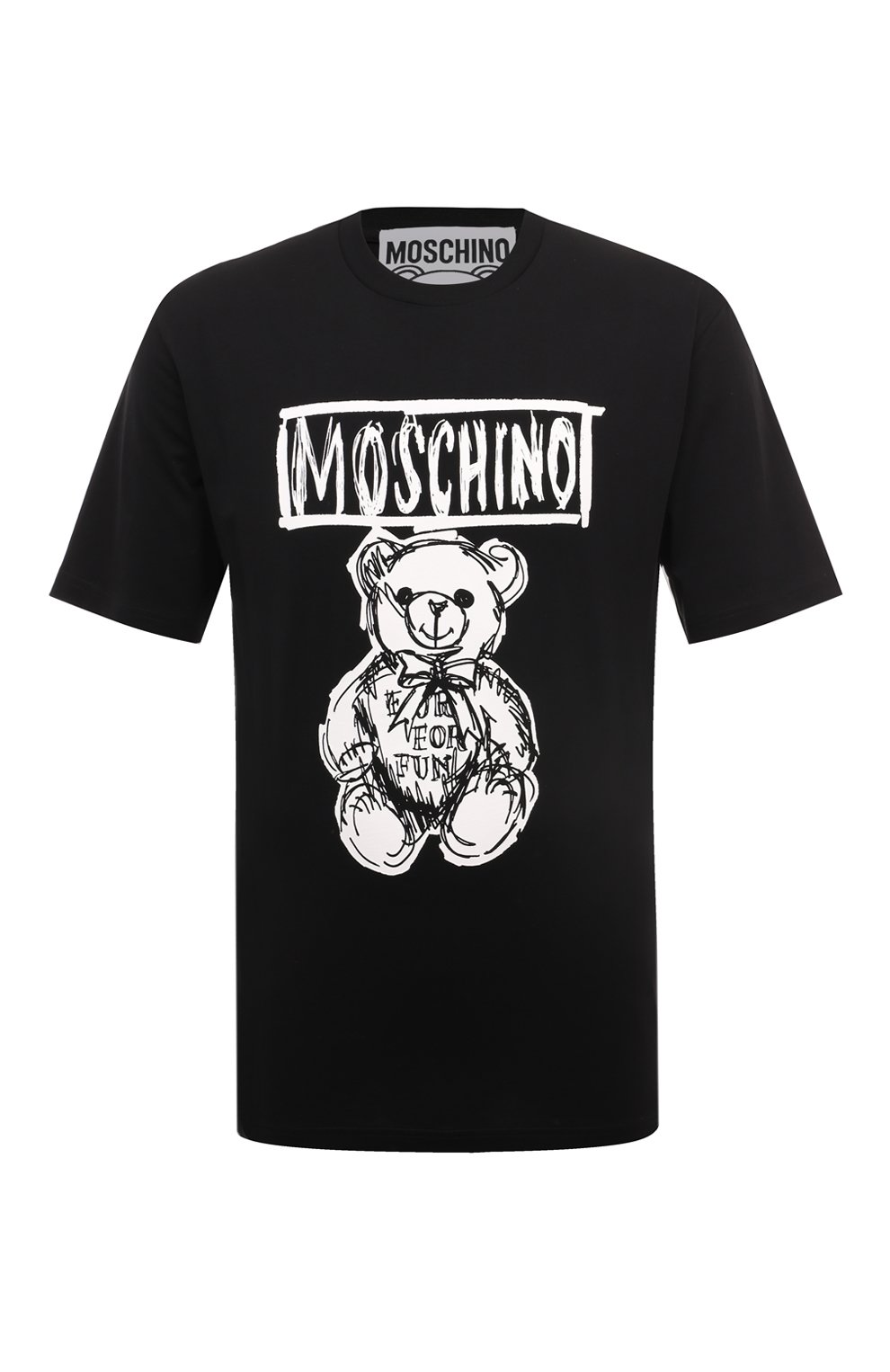 Хлопковая футболка MOSCHINO, арт. V0711/7041, фото 1