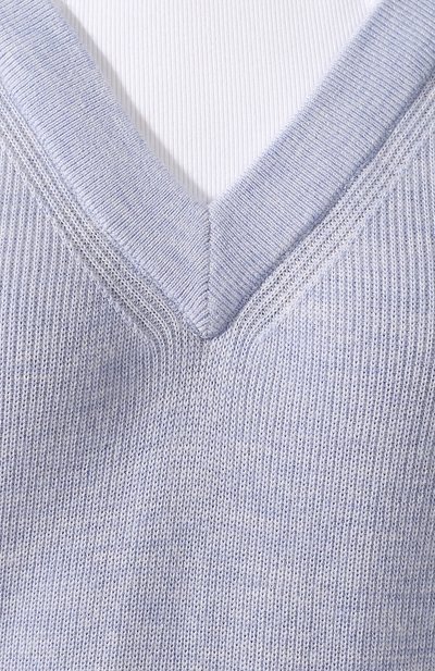 Шерстяной пуловер ALEXANDERWANG.T голубого цвета по цене 49600 руб., арт. 4KC1201038, фото 5 Шерстяной пуловер ALEXANDERWANG.T, арт. 4KC1201038, фото 5