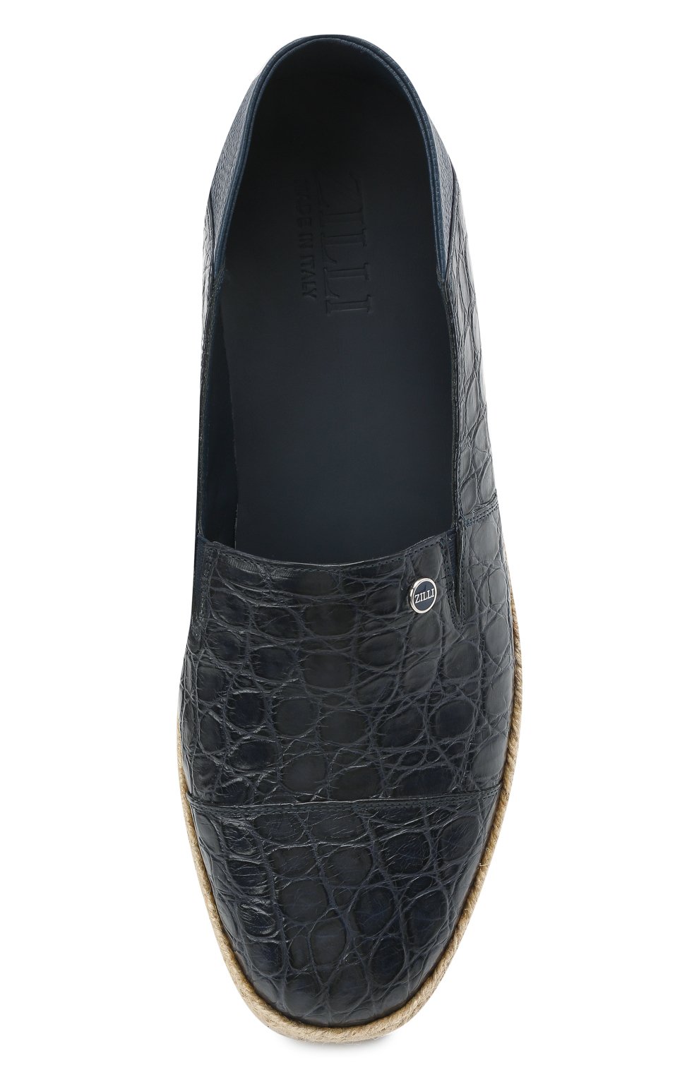 Эспадрильи из кожи каймана ZILLI, арт. MDT-T097/001/CCR0, фото 5