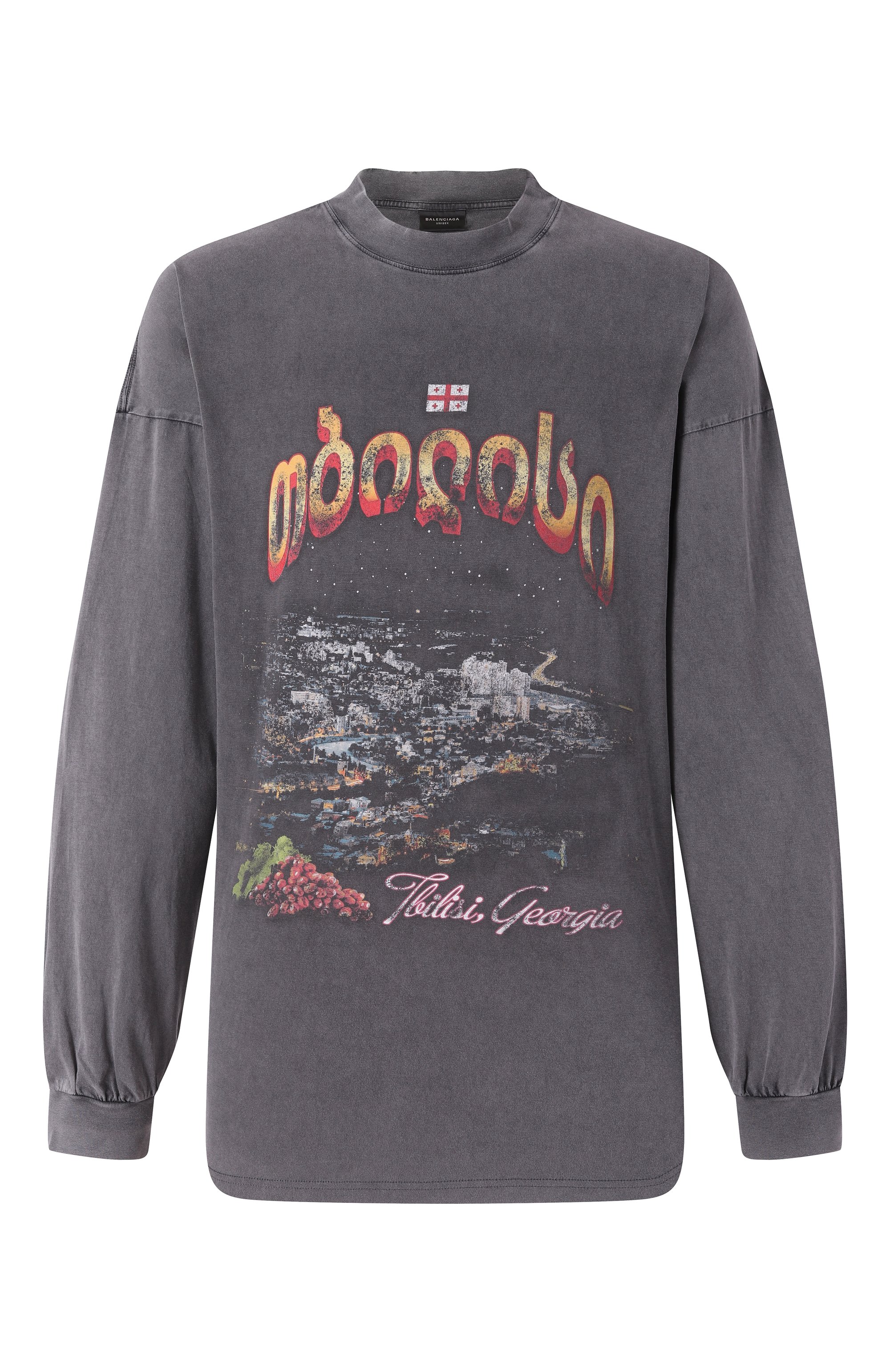 Хлопковый лонгслив BALENCIAGA, арт. 819022/TRVQ7, фото 1