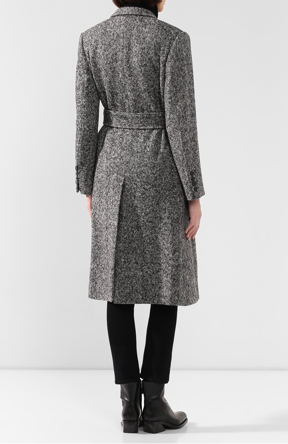 Шерстяное пальто STELLA MCCARTNEY черного цвета по цене 105500 руб., арт. 590431/SNB51, фото 4 Шерстяное пальто STELLA MCCARTNEY, арт. 590431/SNB51, фото 4