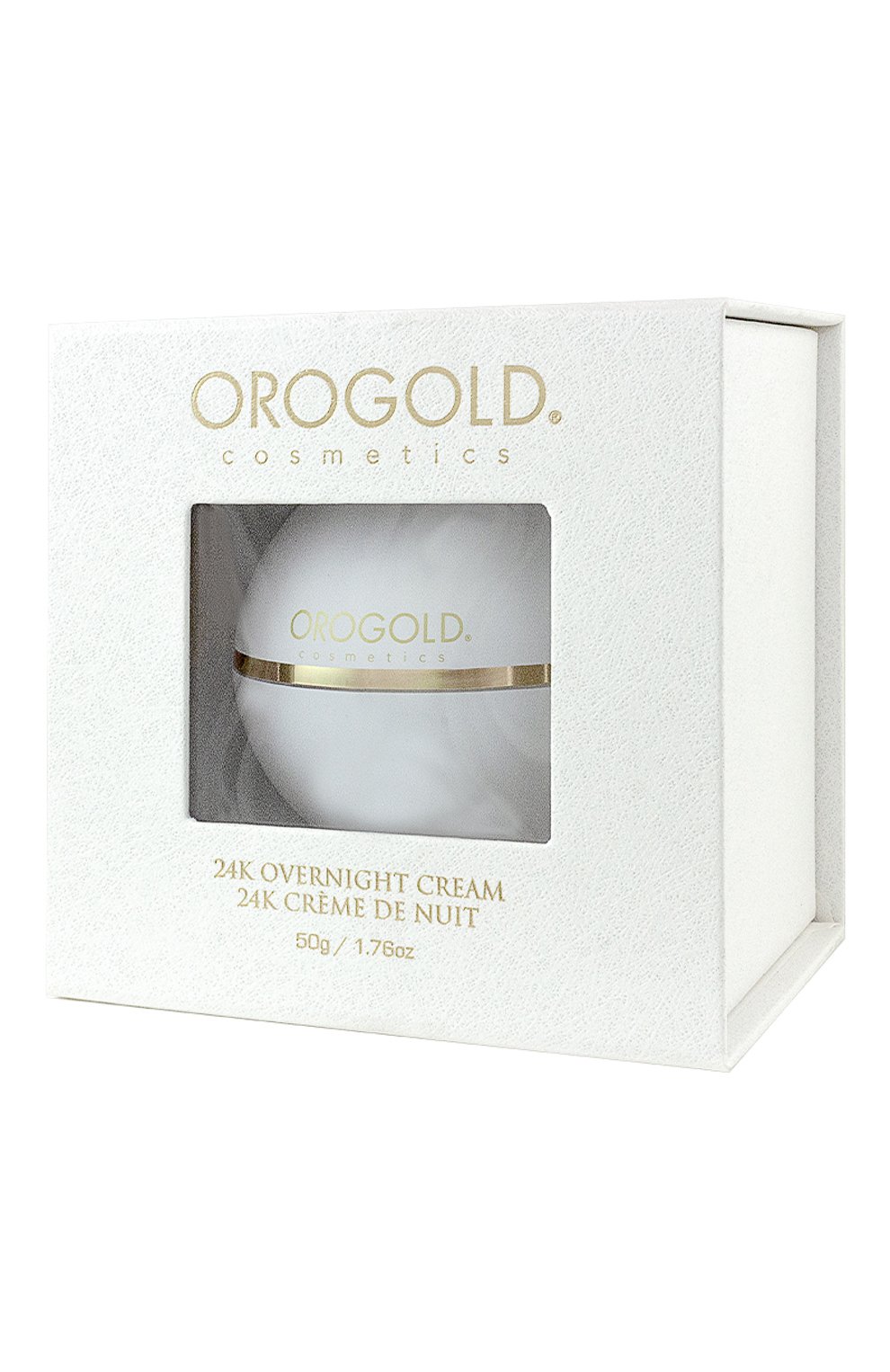Крем ночной восстанавливающий 24k overnight cream (50g) OROGOLD COSMETICS бесцветного цвета по цене 7800 руб., арт. 1977785698472, фото 2 Крем ночной восстанавливающий 24k overnight cream (50g) OROGOLD COSMETICS, арт. 1977785698472, фото 2