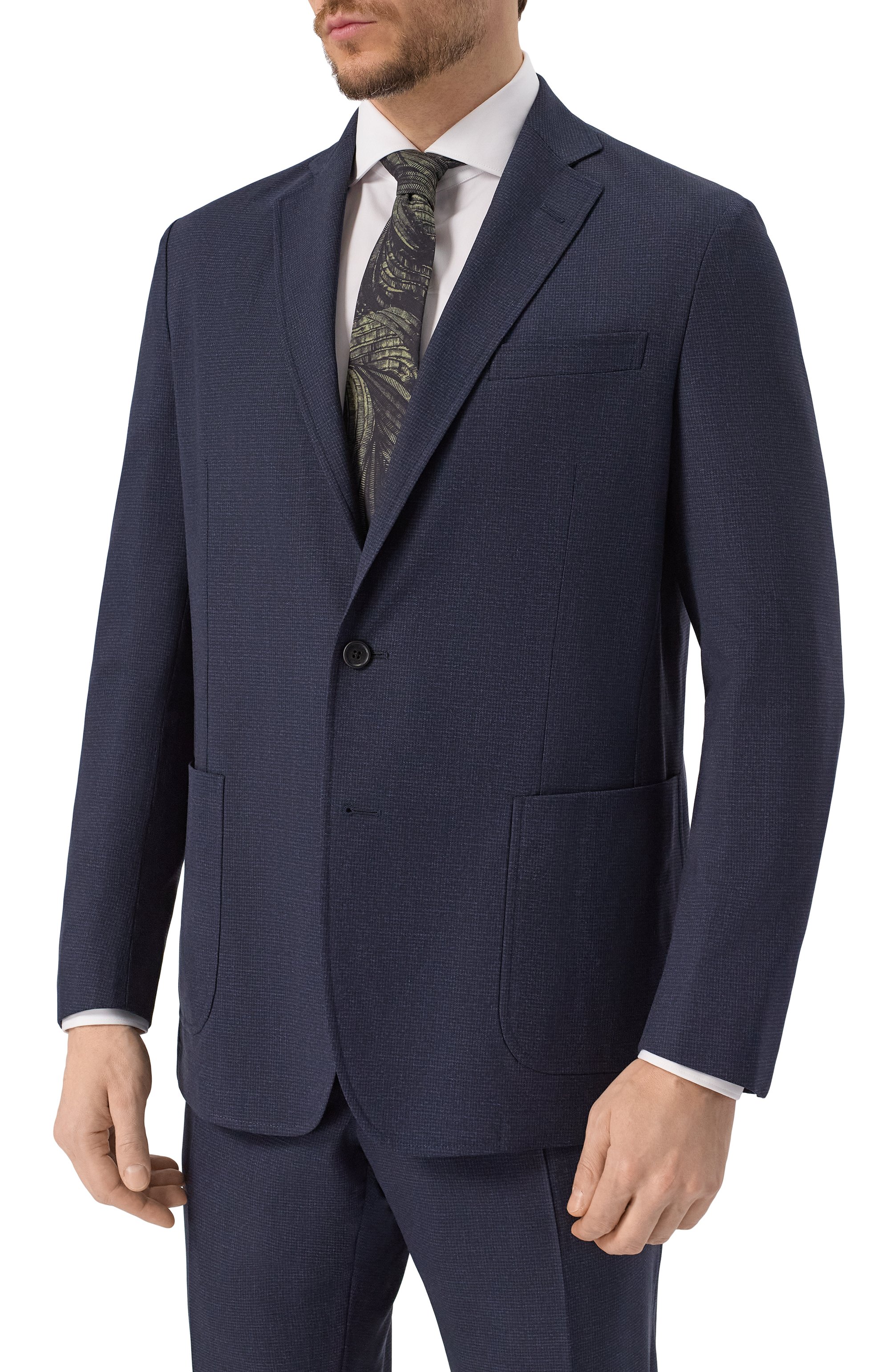 Костюм из шерсти и шелка ZILLI, арт. SL2T0DM098412015Q, фото 3