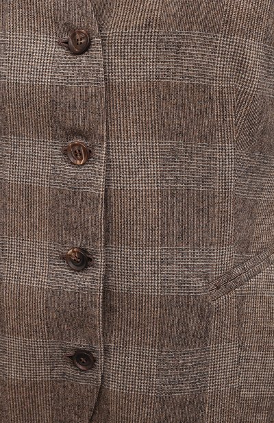 Жилет из шерсти и кашемира KITON, арт. D47456K0512A, фото 5