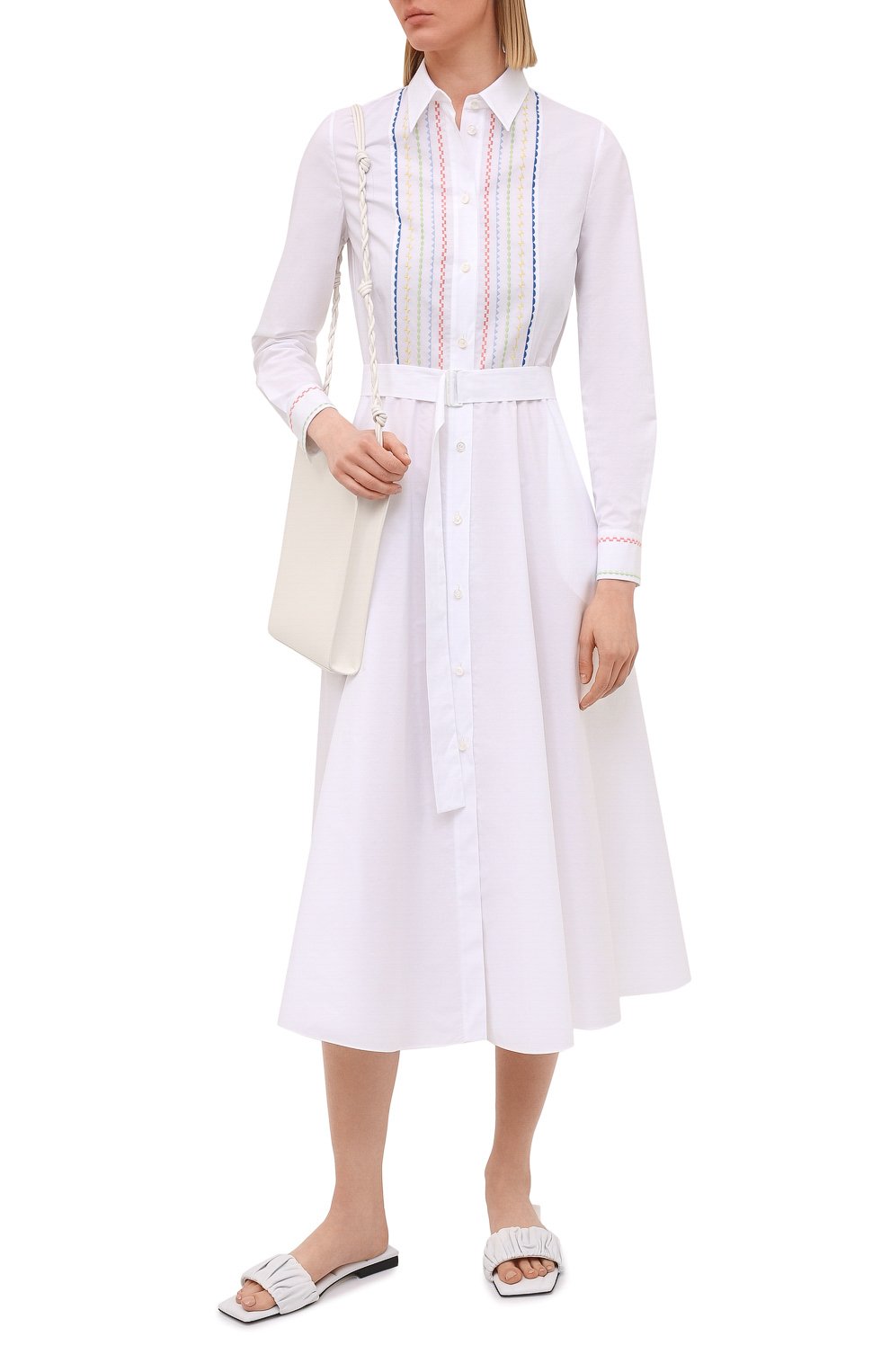 Хлопковое платье LORO PIANA, арт. FAL6337, фото 2