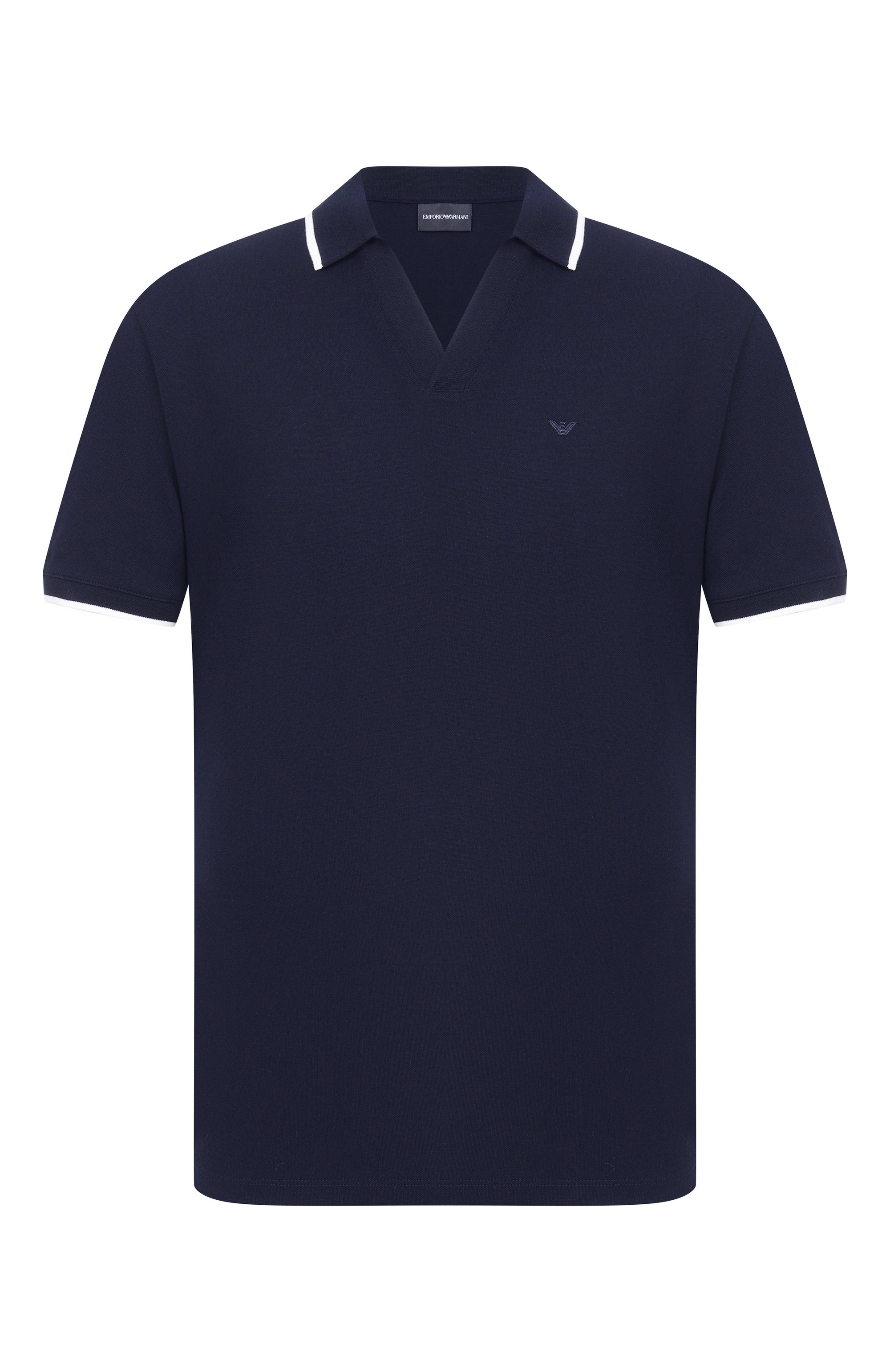Хлопковое поло EMPORIO ARMANI, арт. EM005852/AF12955, фото 1