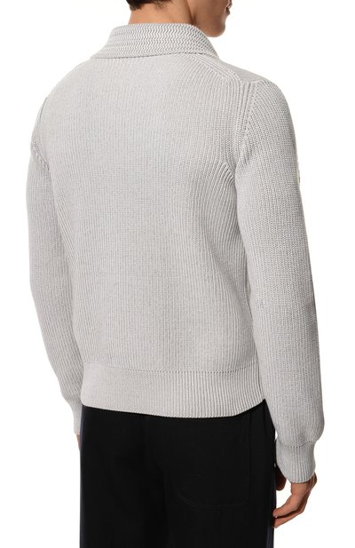 Кардиган из хлопка и шелка ZEGNA, арт. UZD82/155, фото 4