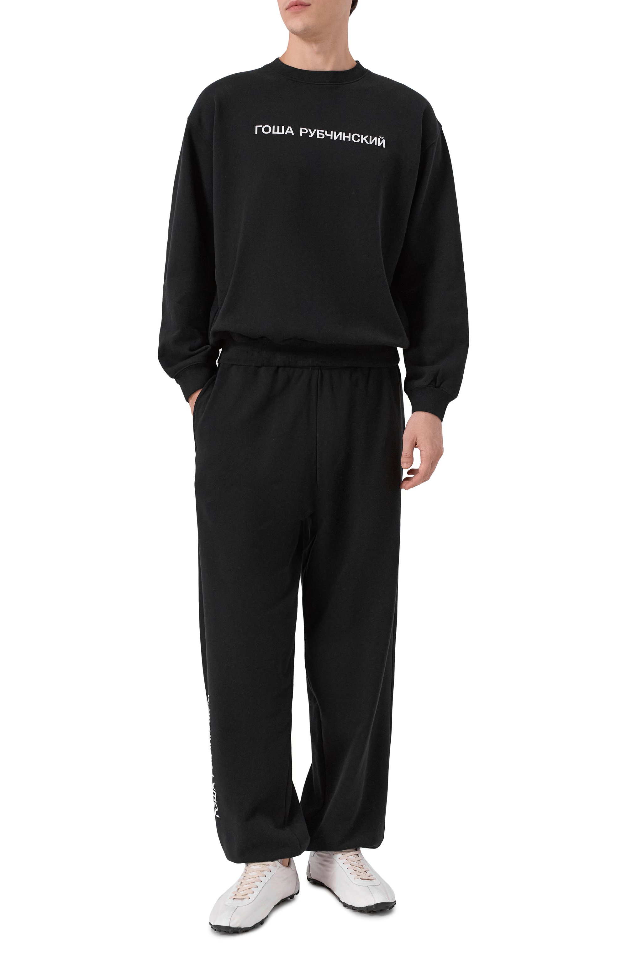 Хлопковый свитшот ГОША РУБЧИНСКИЙ, арт. SW_0104_BLACK, фото 2