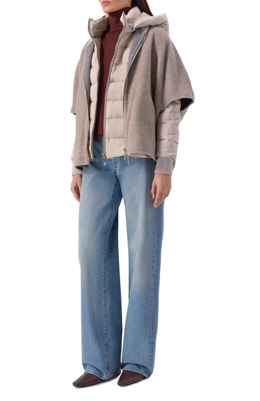 Пуховик Moorer PEGAS0-S/DGA Бежевый  PEGAS0-S/DGA Фото 2