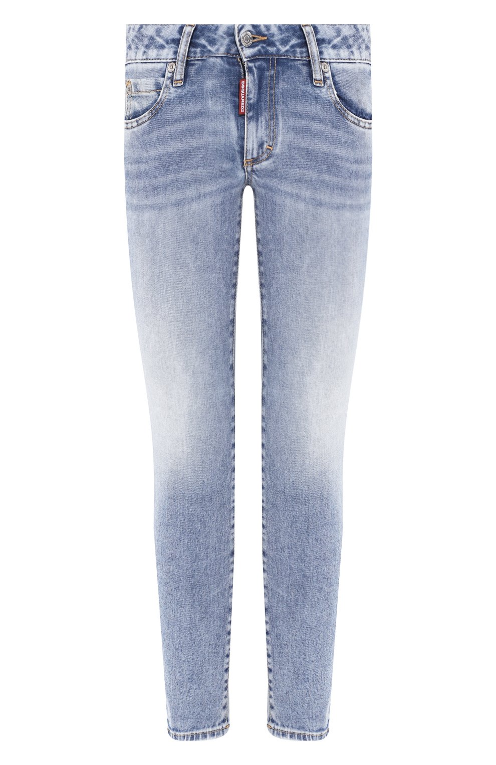 Джинсы DSQUARED2 темно-синего цвета по цене 36550 руб., арт. S75LB0301/S30595, фото 1 Джинсы DSQUARED2, арт. S75LB0301/S30595, фото 1