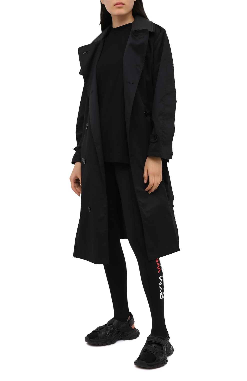 Хлопковые легинсы BALENCIAGA, арт. 629233/TIVD6, фото 2
