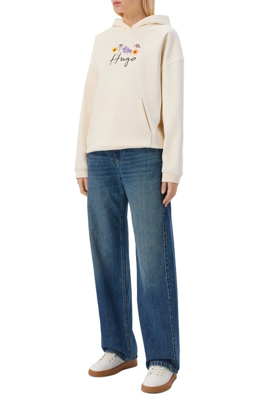 Замшевые кеды Lyzz HUGO 50557844 Белый  50557844 Фото 3