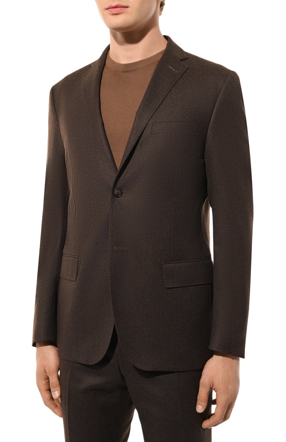 Шерстяной костюм CORNELIANI, арт. 926005-925005/3818111, фото 4