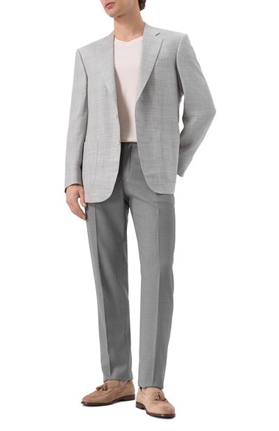 Пиджак из шерсти и шелка STEFANO RICCI, арт. M1RM4322T0/WK002S, фото 3