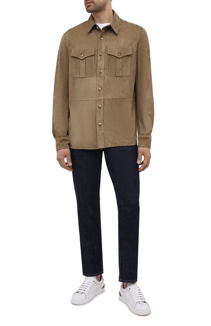Мужская замшевая рубашка RALPH LAUREN, арт. 790654923