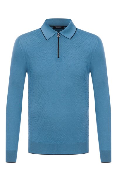 Мужское поло из кашемира и шелка STEFANO RICCI, арт. K606399P30/F25314/60