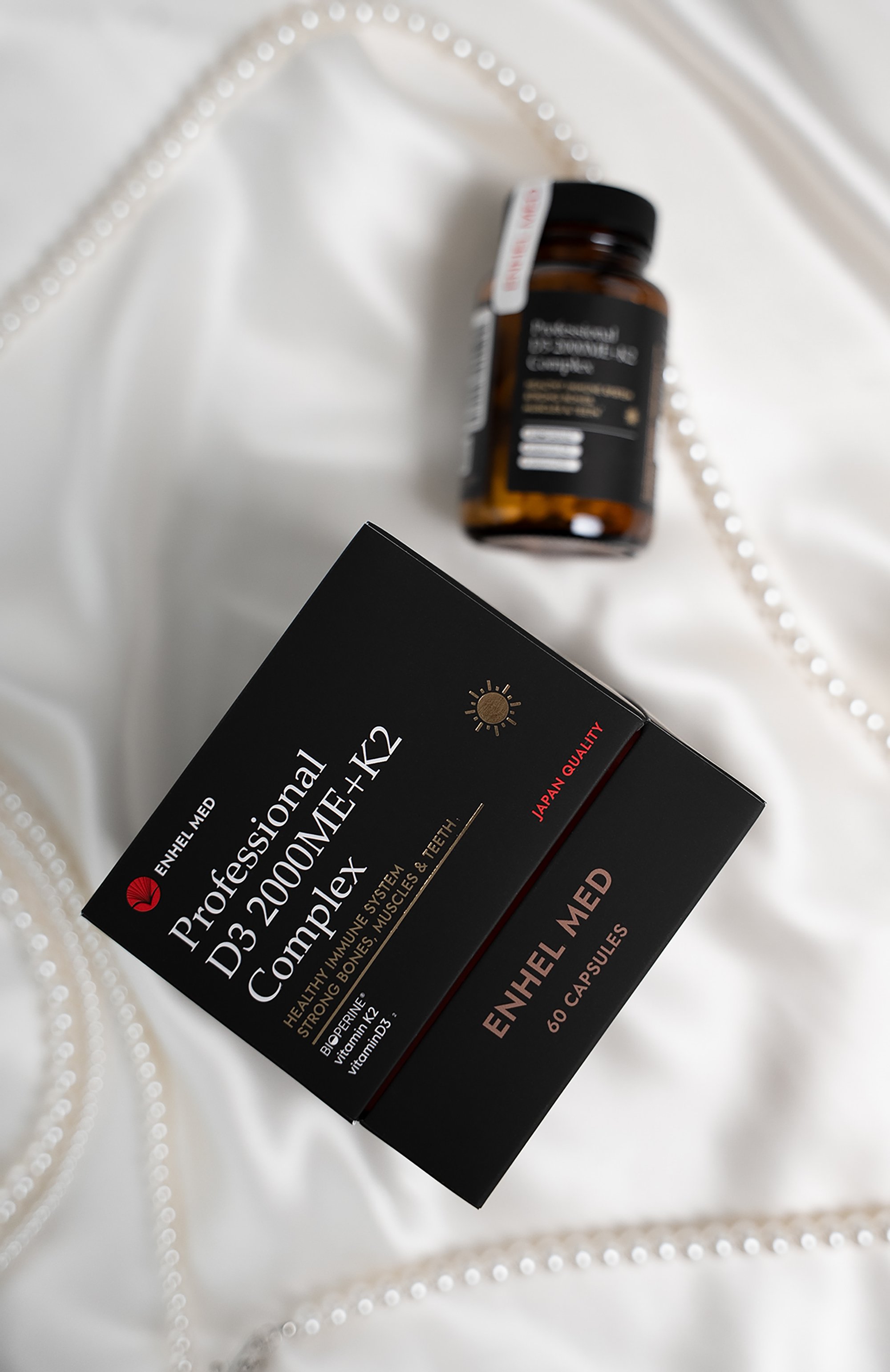 Витаминный комплекс d3 + k2 с биоперином (60шт.) ENHEL BEAUTY, арт. 4603744792482, фото 7