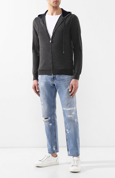 Кардиган из смеси шерсти и шелка ELEVENTY PLATINUM, арт. 979MA0256 MAG24003, фото 2