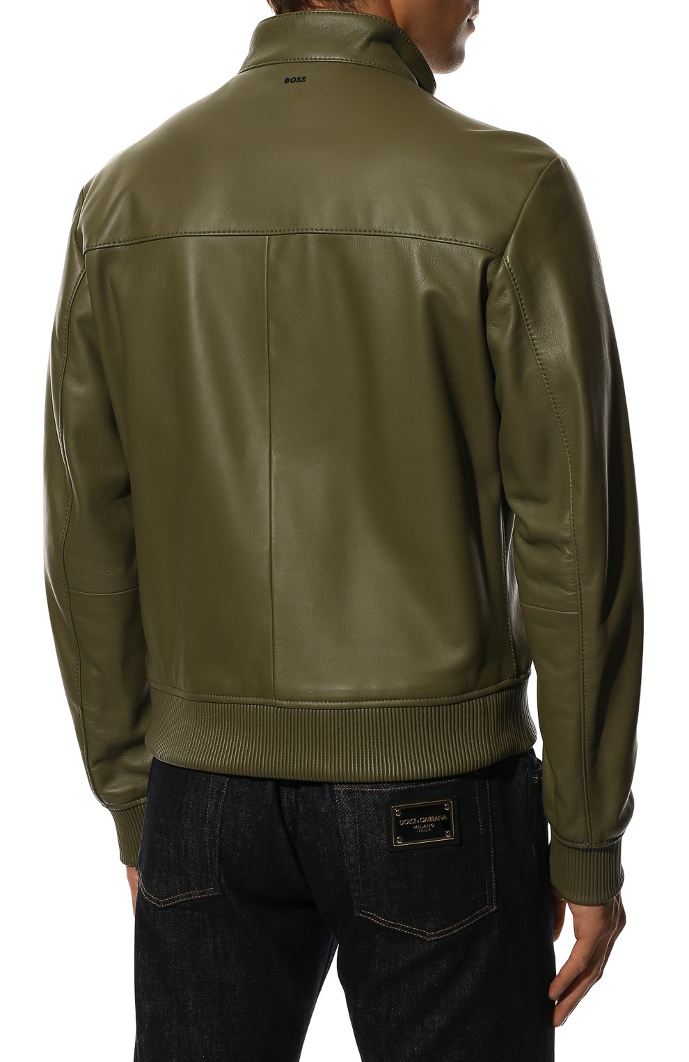 Кожаная куртка BOSS, арт. 50476787, фото 4