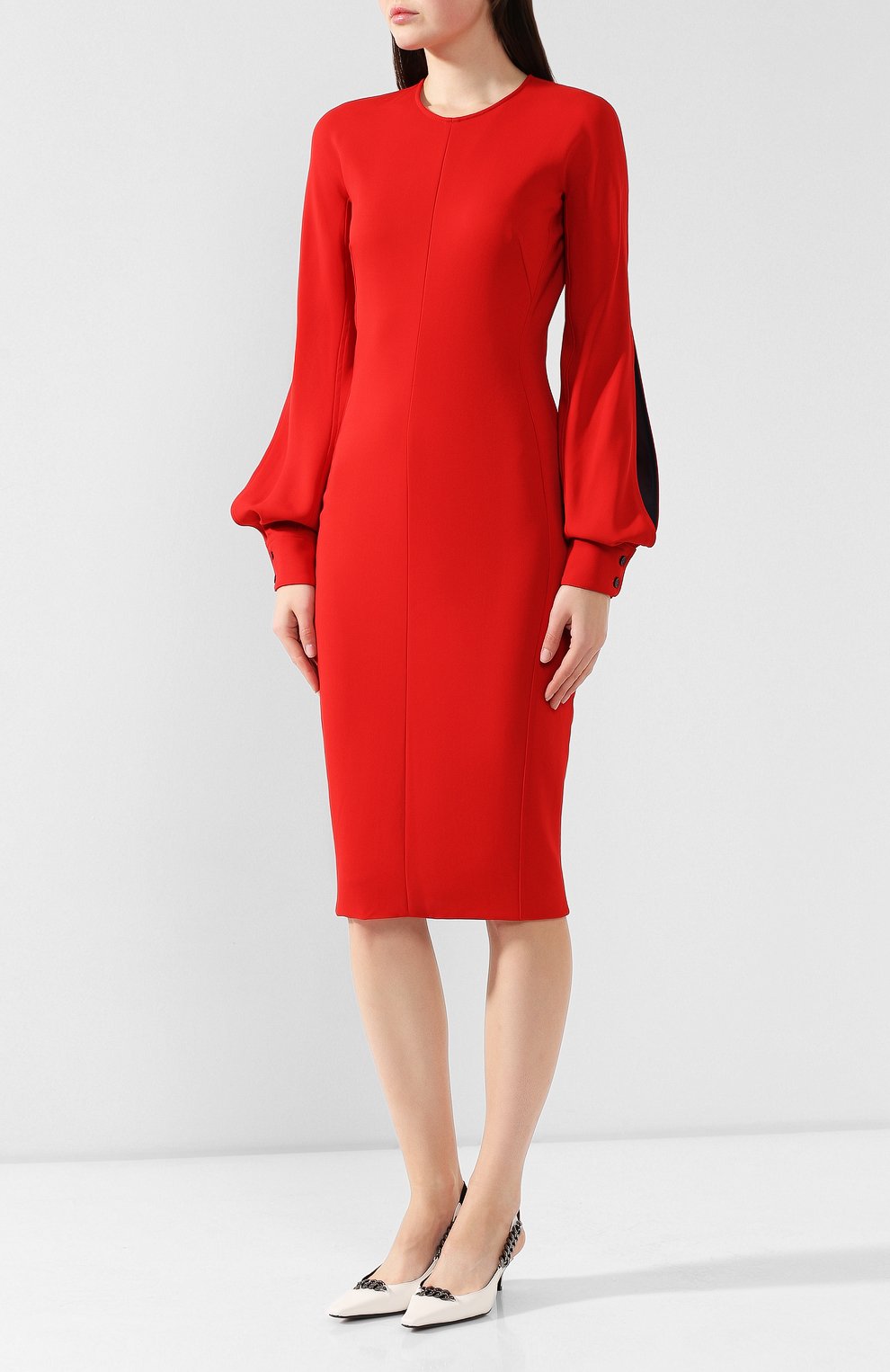 Платье из вискозы VICTORIA BECKHAM, арт. DR FIT 61051A, фото 3