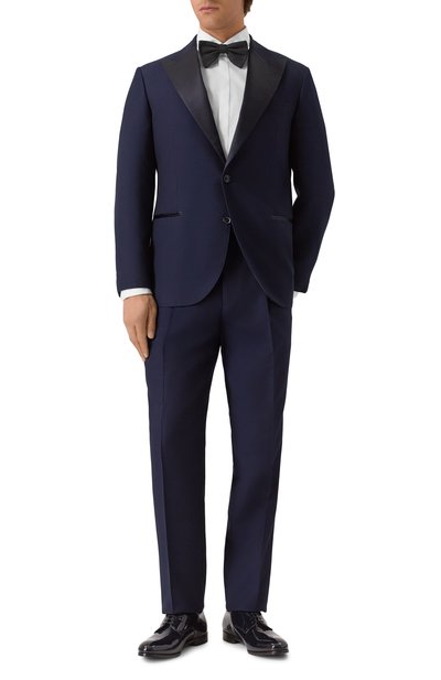 Мужской смокинг из шелка и шерсти BRUNELLO CUCINELLI, арт. MY480AS19