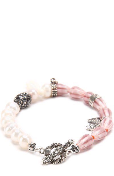 Браслет из бусин и жемчуга с подвесками GEM KINGDOM, арт. B 17A03 C/M, фото 2