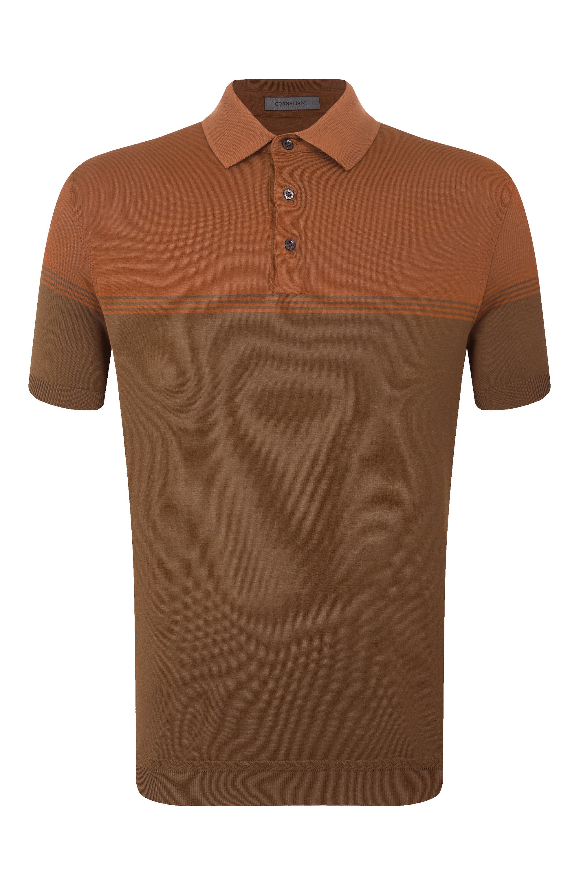 Хлопковое поло CORNELIANI, арт. 25G526-2525002, фото 1