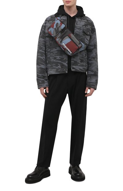 Текстильная поясная сумка DSQUARED2, арт. BBM0020 11703887, фото 2