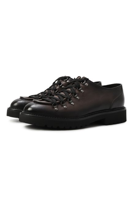 �Мужские кожаные ботинки DOUCAL'S, арт. DU2736PHILUF188N