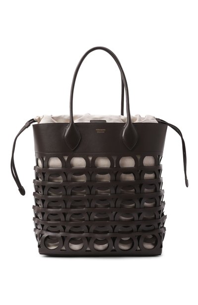 Женская сумка-тоут gancini large FERRAGAMO, арт. 21A013/782829