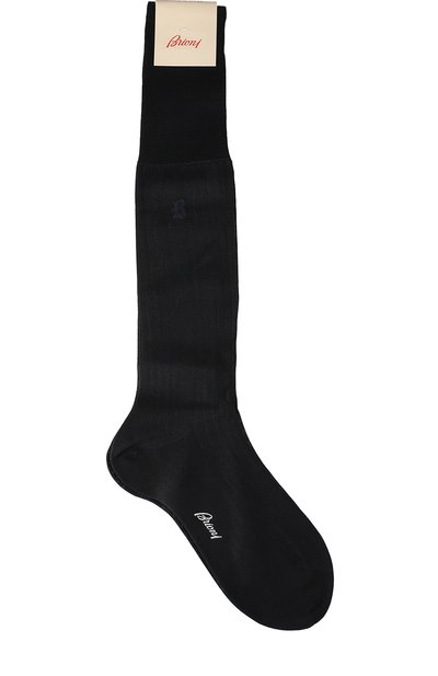 Мужские гольфы из хлопка и шелка BRIONI, арт. 0VML/P6Z01