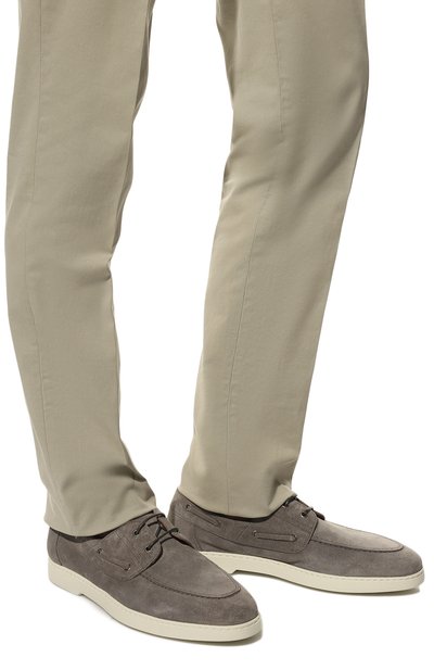 Замшевые топсайдеры DOUCAL'S, арт. DU2969EDWIUY106PN28, фото 3