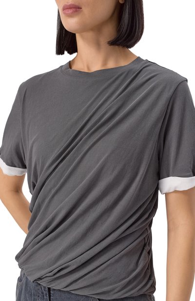 Хлопковая футболка JUUN.J, арт. JW5342W023, фото 5