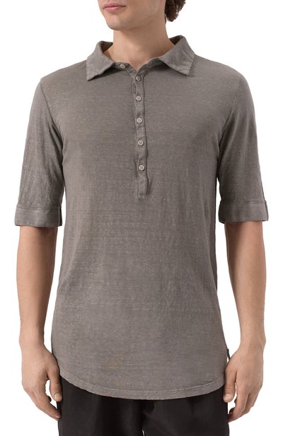 Льняное поло NEVER ENOUGH, арт. MP0007, фото 3