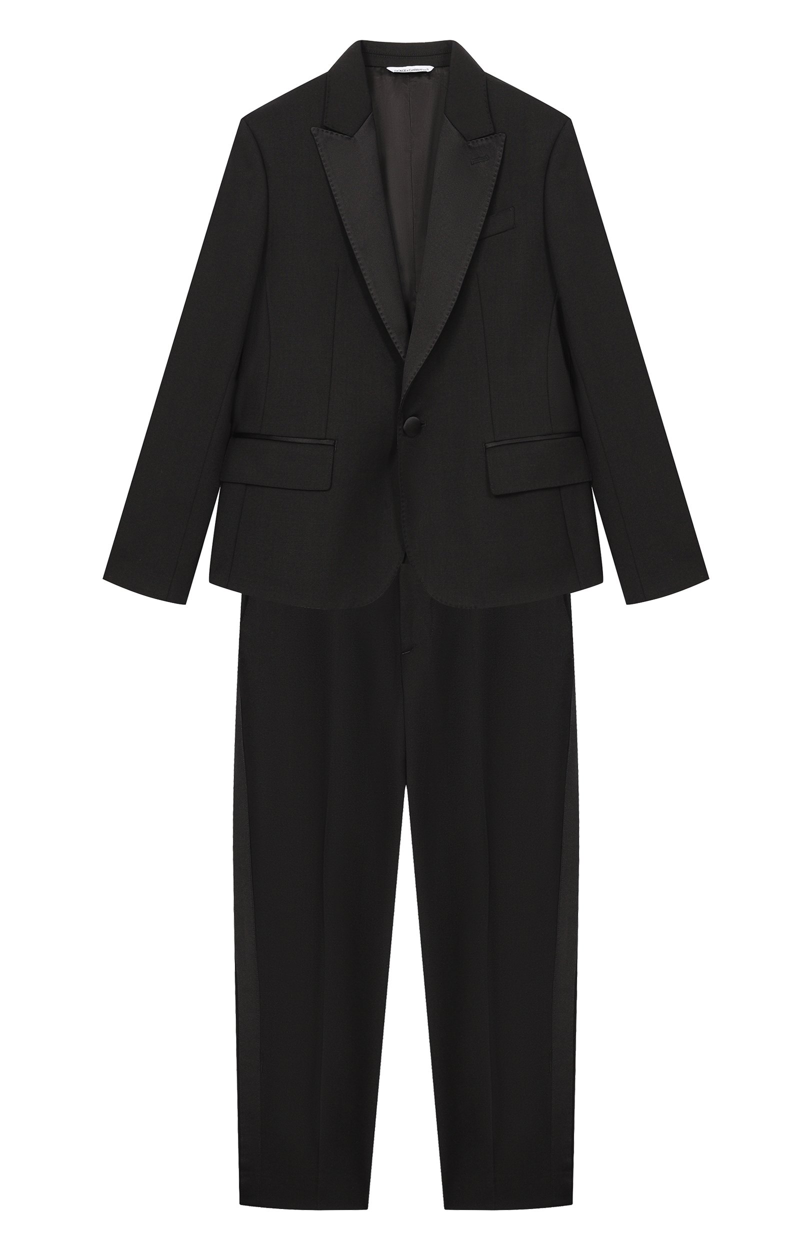 Шерстяной костюм DOLCE & GABBANA, арт. L41J89/G7PQI_001_SET, фото 1