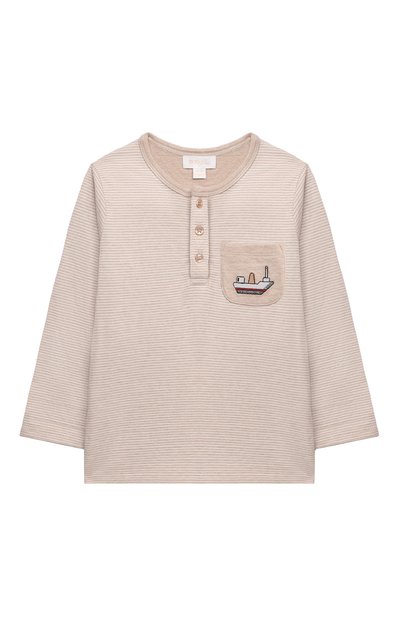 Хлопковый лонгслив BABYBU, арт. BI-D1012W22