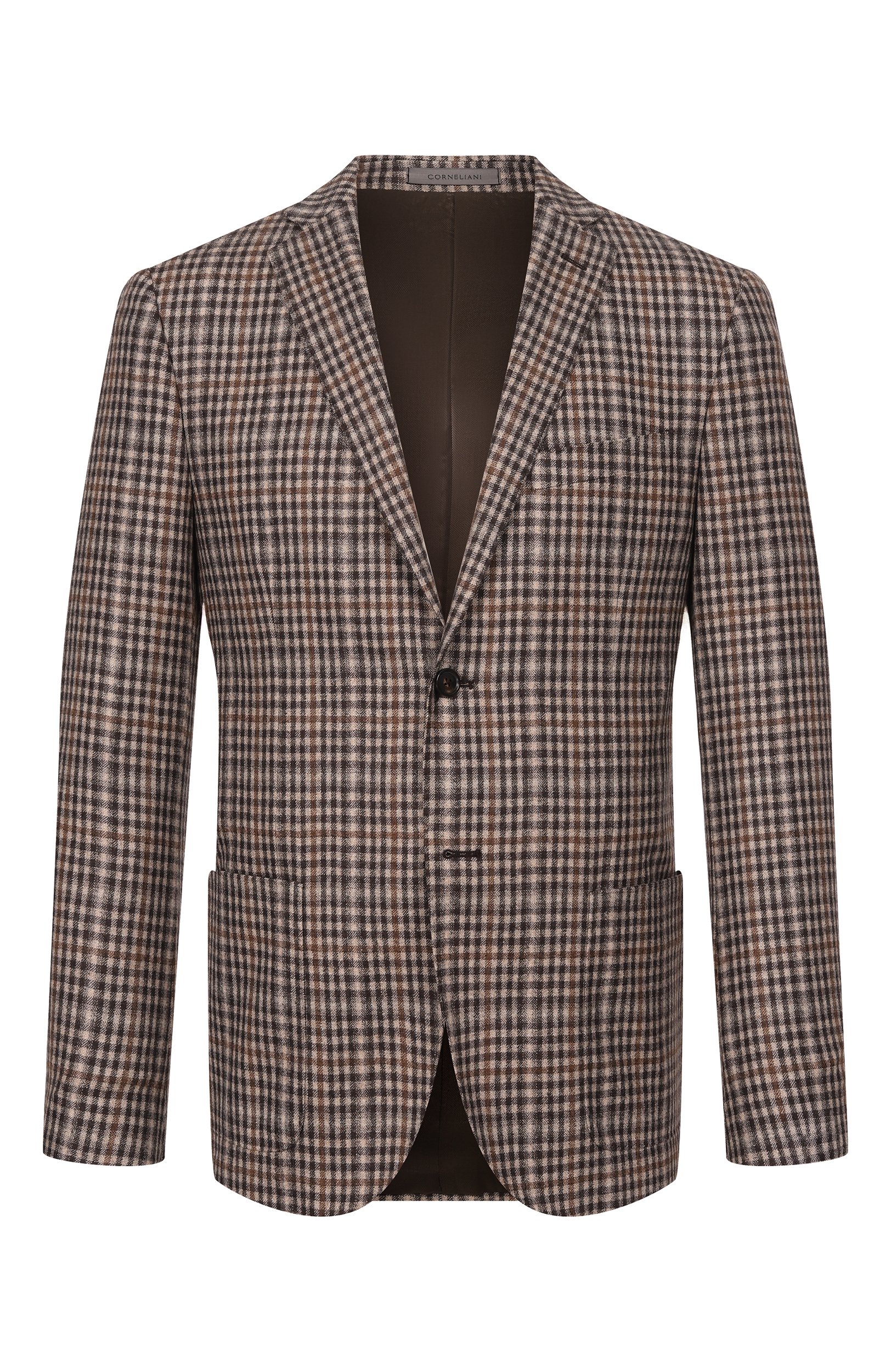 Шерстяной пиджак CORNELIANI бежевого цвета по цене 129500 руб., арт. 286002/2A16271, фото 1 Шерстяной пиджак CORNELIANI, арт. 286002/2A16271, фото 1
