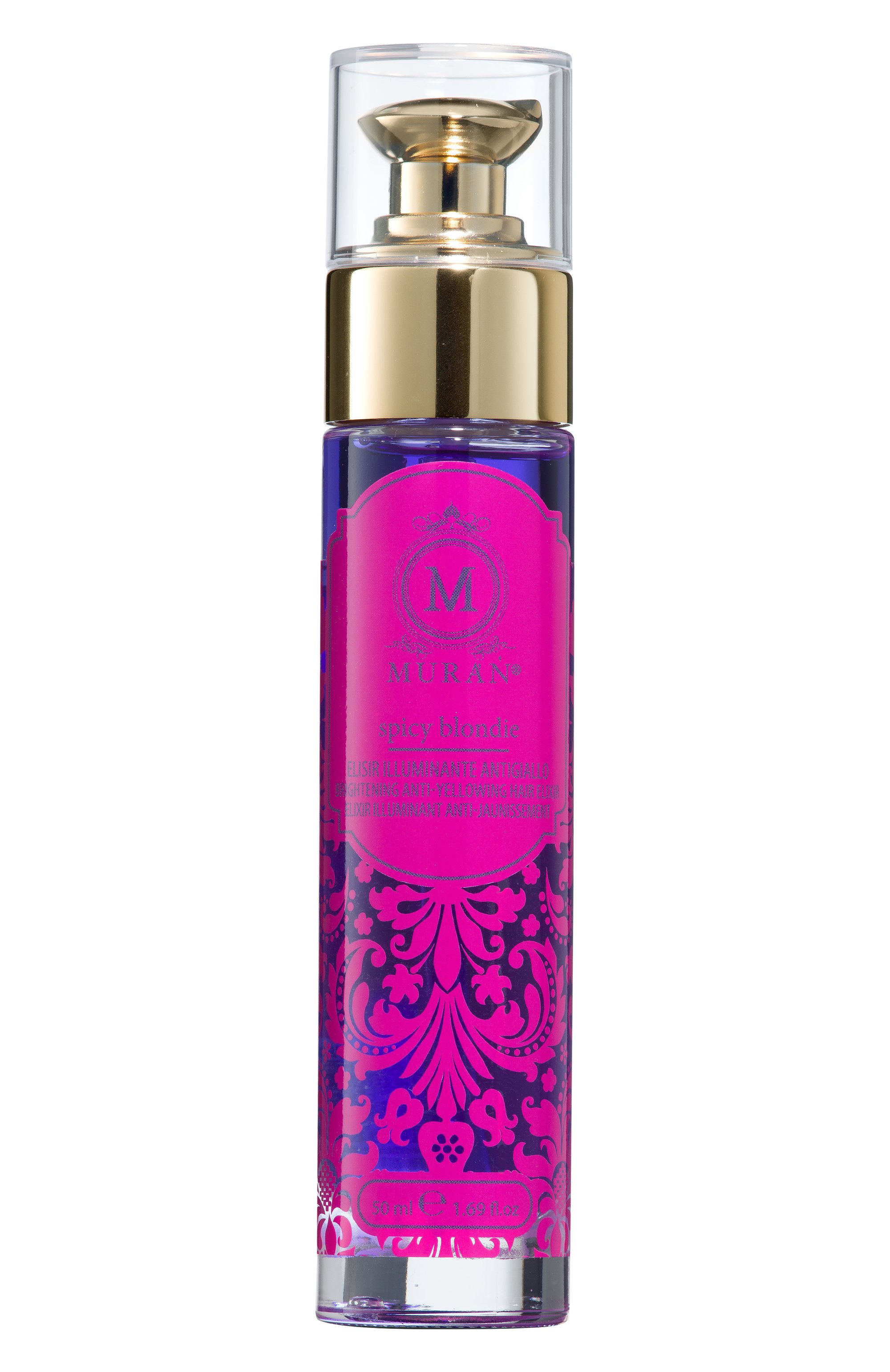 Эликсир для сияния волос с анти-желтым действием (50ml) MURAN, арт. 0805698608978, фото 1