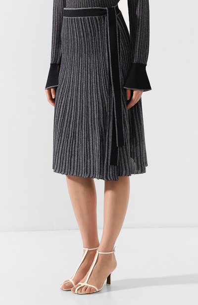 Юбка VICTORIA, VICTORIA BECKHAM, арт. KSVV 018 PAW19 VISC0SE BLEND, фото 3