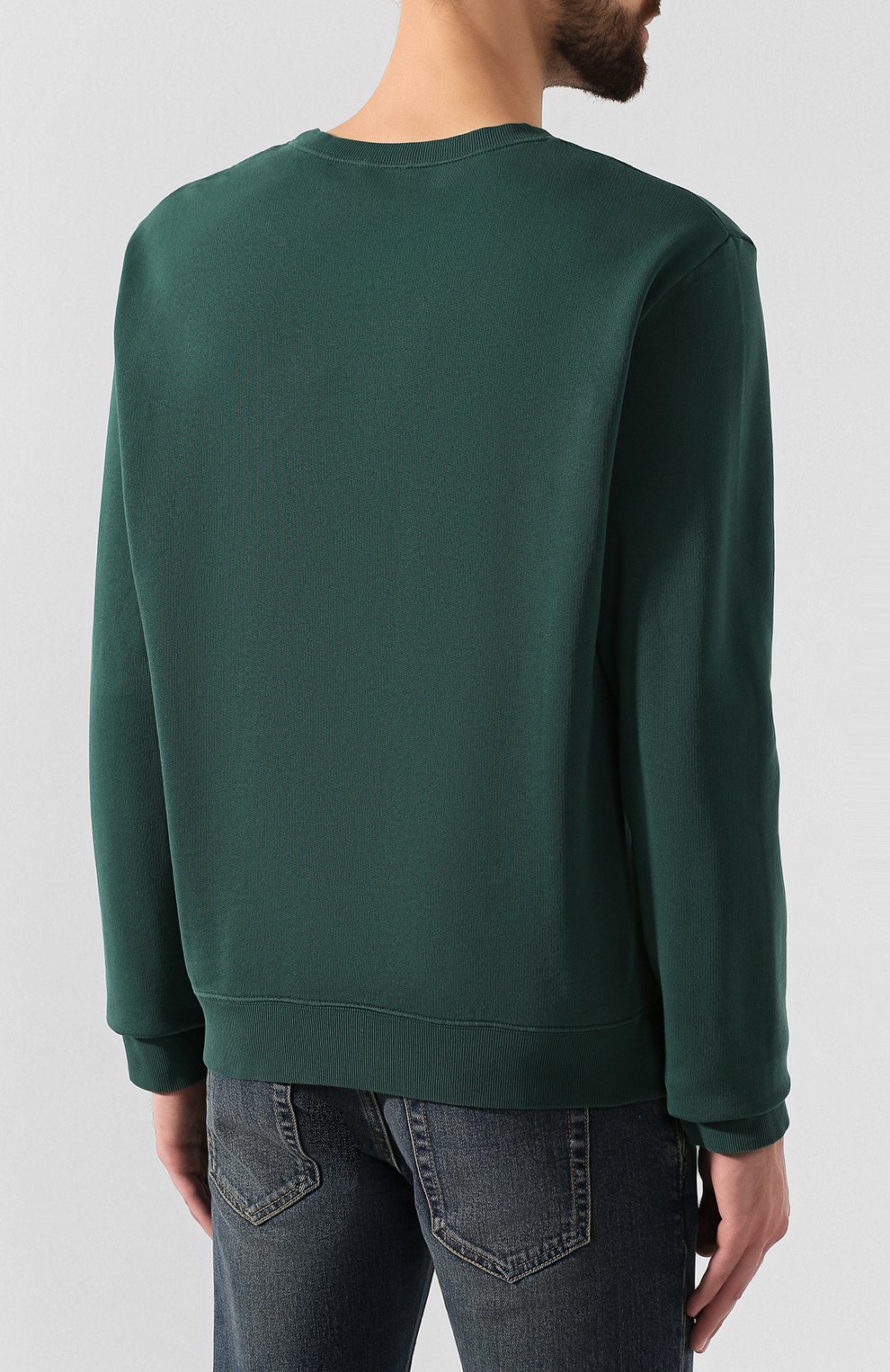 Хлопковый свитшот SAINT LAURENT, арт. 582201/YBKI2, фото 4