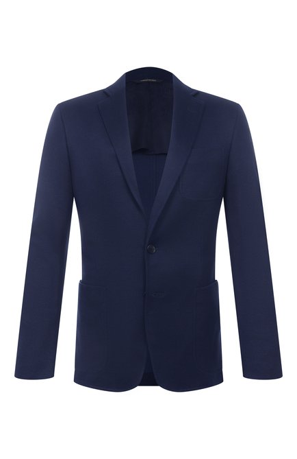 Мужской пиджак из шелка и хлопка ZILLI, арт. L2T203M060530011U