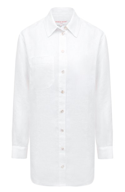 Женская льняная рубашка DEREK ROSE, арт. 1516-SICI001