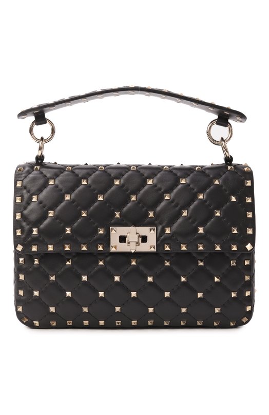 Сумка Rockstud Spike medium Valentino ZW2B0122/NAP/0N0 Чёрный ZW2B0122/NAP/0N0