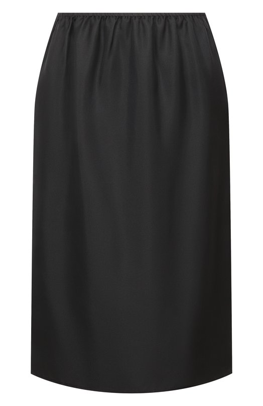 Шелковая юбка Loulou de Saison VASALI Чёрный VASALI