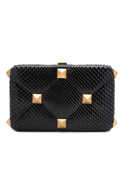 Клатч roman stud из кожи питона VALENTINO, арт. WW2B0J19/RBW/PBIV, фото 1