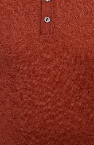Поло из кашемира и шелка ZILLI, арт. MBU-PB038-CLCC1/ML02/AMIS, фото 5
